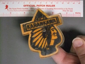 Boy Scout Camp Karankawa FREDDO fazzoletto da collo scivolo Texas 2980OO - Foto 1 di 2
