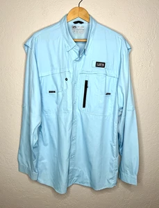 PELAGIC Eclipse Pro Series Guide Offshore Fishing Shirt Men's 2XL Long Sleeve - Picture 1 of 14