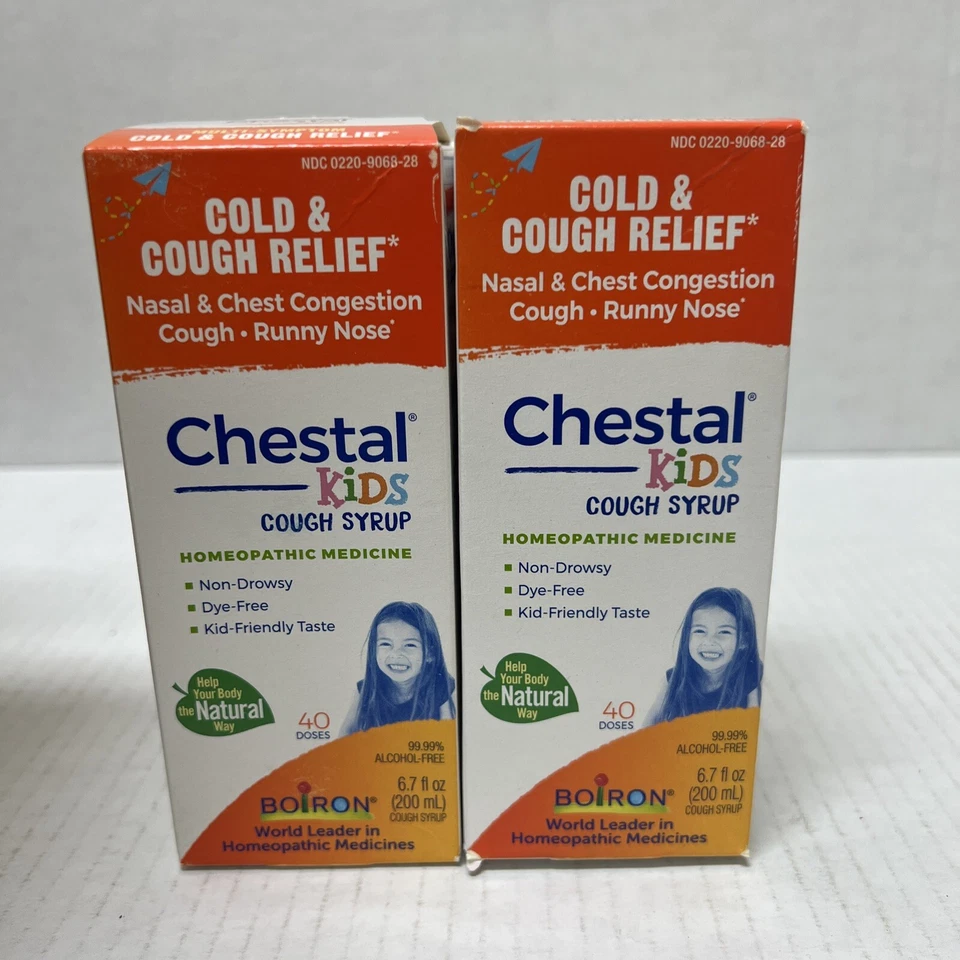 Boiron Childrens Cold and Cough Chestal 6.7 FL Oz