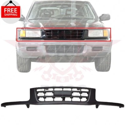 New Front Grille Assembly Primed Fits 1998-1999 Isuzu Rodeo Amigo IZ1200131 - Image 1 of 4