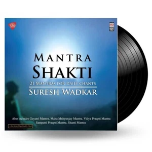 Mantra Shakti 21 Mantras Daily Chants Suresh Wadkar LP Vinyl Record Indian Mint - Imagen 1 de 4