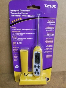 New Taylor waterproof thermometer #9848EFDA NOS NIP - Picture 1 of 2