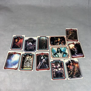 1978 KISS Trading Card Memorabilia Lot 12 Paul Stanley Gene Simmons M4 - Picture 1 of 14