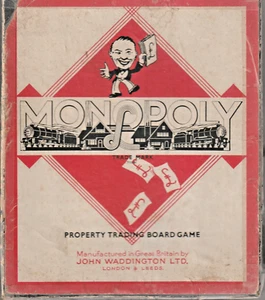 Monopoly - London John Waddington LTD London & Leeds Metal Tokens/No Board Set - Picture 1 of 8