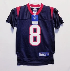 Vintage Houston Texans David Carr Youth Jersey Reebok Boys Small S 8 NEW RARE - Picture 1 of 7