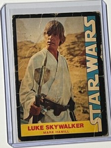 1977 Star Wars Luke Skywalker Wonder Bread Rookie Card #1 One 