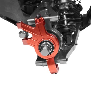 Racers Edge Traxxas X-Maxx Aluminum Steering Knuckle Set (2) Red RCE1900R - Picture 1 of 1