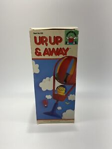 1988 Discovery Toys Up Up & Away Suction Cup Hot Air Balloon Vintage Baby Toy
