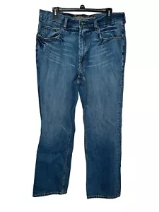 Indigo Palms Men's Jeans Classic Fit High-Rise Straight Leg Denim Blue Size 36 - Picture 1 of 10