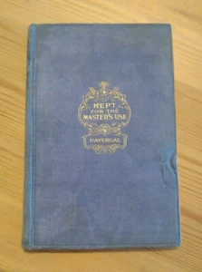 Vintage für den Meister aufbewahrt Havergal Sammlerstück Vintage Gebetbuch - Bild 1 von 9