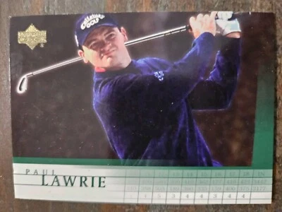 2001 Upper Deck Golf Card #41 Paul Lawrie Rookie - Image 1 of 2