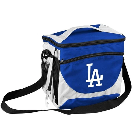 Los Angeles Dodgers 24 Can Cooler [NEW] MLB Ice Cookout BBQ Drink Lunch Tailgate Cover