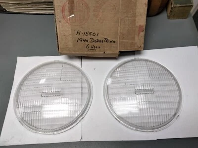 Lentes Mopar/Bi-Ray/Hall Detroit NOS H/Lamp 1940 Dodge Truck - Imagem 1 de 4
