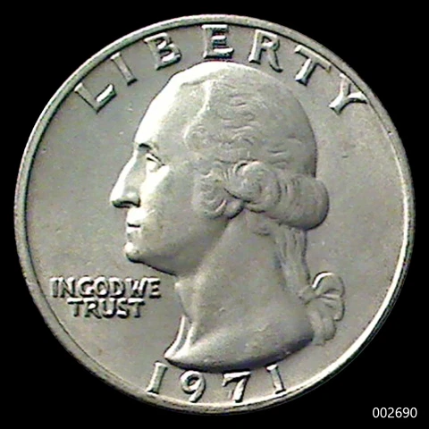 1971-P Washington Quarter (Brilliant & Uncirculated) Cover