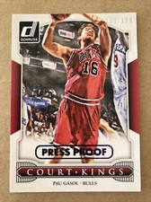 2014-15 Donruss Court Kings Press Proof Purple #2 Pau Gasol 113/199! Basketball