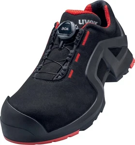 Mocassins Uvex 1 Support S3 65672 Noir, Rouge (65672) - Photo 1 sur 6