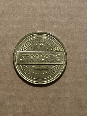Disneyland Starcade Token Arcade Game Coin Tomorrow Land Disney Parks - Image 1 of 4