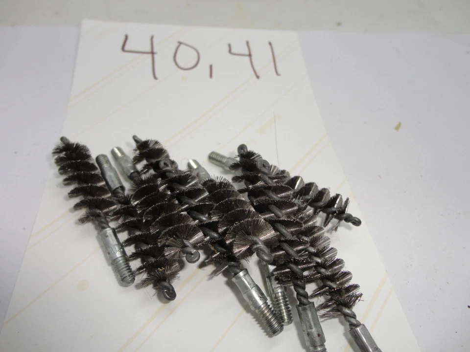 .40/.41 stainless steel   cleaning brush quantity ten (10) - Image 1 of 1