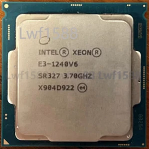 Intel Xeon E3-1240 v6 LGA1151 SR327 4-core 3.7GHz 8MB CPU processor - Picture 1 of 1