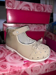 Lelli Kelly LK 9650 Carla Beige Toddler Shoes - Picture 1 of 2