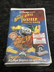 The Brave Little Toaster Goes To Mars VHS Disney Animated Movie 1998 NEW SEALED - Picture 1 of 6