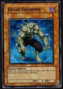 Yugioh Grave Squirmer DP07-EN008 Super Rare 1st Ed - LP - Bild 1 von 2