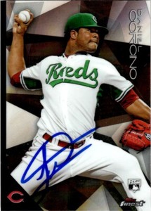 2015 Finest Baseball Daniel Corcino RC Auto Cincinnati Reds #78 Signed