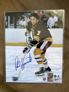 PHIL ESPOSITO Signed Autographed Boston Bruins 8 x 10 Photo - FRAMEWORTH COA - Picture 1 of 6