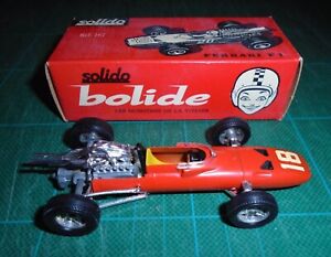 SOLIDO #167 Ferrari F1 312 V12 1968 MINT & BOXED - as driven by Jacky Ickx