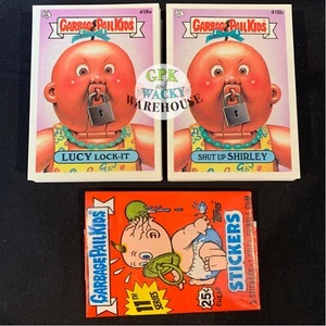 1987 GARBAGE PAIL KIDS 11TH SERIES COMPLETE SET 84 CARDS + FREE WRAPPER RARE GPK - Picture 1 of 2