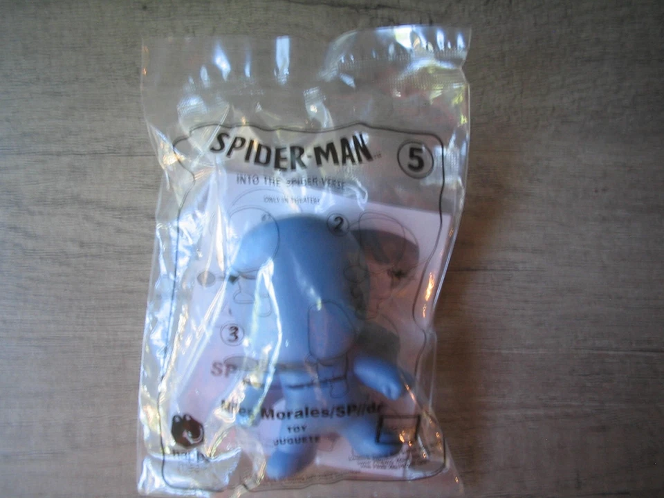McDonalds Happy Meal Toy Spider-Man Into The Spider-Verse #5 Miles Morales 2018 - Image 1 of 1
