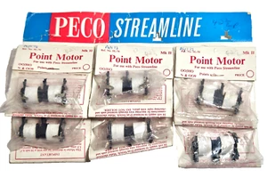 6x Peco SL-70 Mk II Point Motors P6/573 Sealed Bags OO/HO Gauge Model Railways - Picture 1 of 10