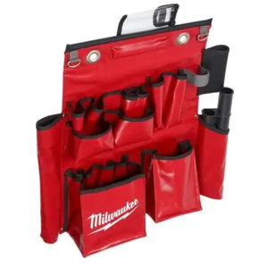 Milwaukee Lineman’s Aerial Tool Apron Belt Jobsite Work Easy Organize Durable - Picture 1 of 11