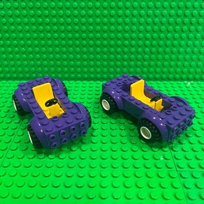 Guardabarros Lego Coche Vehículo Base Rojo 5x10x2 (11650c01) + Asientos + Volantes Foto 1 de 3