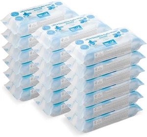 by Amazon Sensitive Baby Wipes 1008 Wipes, Unscented, 18 Pack of 56, (Previously - Picture 1 of 5