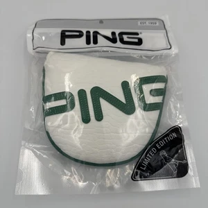 Ping Masters Edizione Limitata Mallet Putter Copricapo 2024 Pelle Chiusura Calamita - Foto 1 di 6