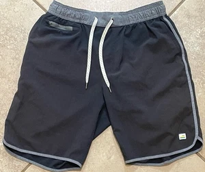 Vuori Banks Athletic Shorts 8” Inseam Size M Gray Beater Shorts See Desc - Picture 1 of 7