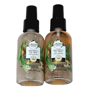 2 Pack Herbal Essences Bio Renew Repairing Oil Mist Argan Aloe Botanicals 4oz. - Picture 1 of 1