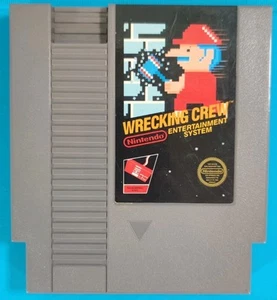 🔥Vtg Wrecking Crew 5 Screw - Nintendo NES - Game Only - Tested & Works! - Picture 1 of 3