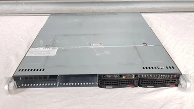 Supermicro x9scl-f 813m-4 Intel Core i3-3250 4GB No HDD 1U Server - Image 1 of 4