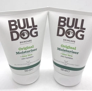 Bull Dog Skincare Original Moisturizer with Aloe 3.3oz 2 pk - Picture 1 of 1