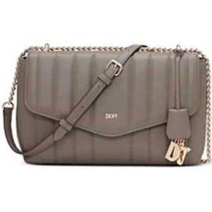 DKNY Lexington Quilted Crossbody Chain Clutch Shoulder Bag purse handbag - Picture 1 of 8
