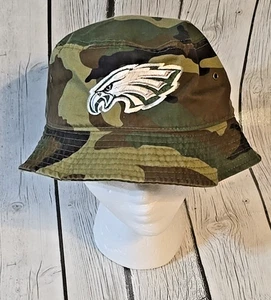 Philadelphia Eagles Camouflage Bucket Hat Newhattan The Birds Adult L/XL - Picture 1 of 7