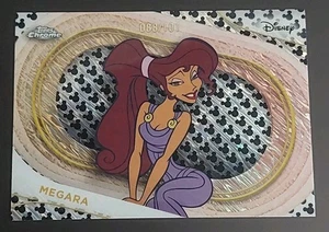 2025 Topps Chrome Disney Megara Mickey Black & White Shimmer Refractor #D 88/101 - Bild 1 von 3