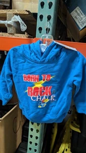Kansas Jayhawks Shirt Hoodie Toddler Kids 2T NCAA Basketball Rock Chalk - Picture 1 of 4