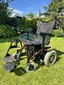 Roma Marbella P200 Electric Wheelchair Flame Red - Picture 1 of 9