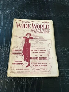 SEPTEMBER 1899 WIDE WORLD magazine - Picture 1 of 1