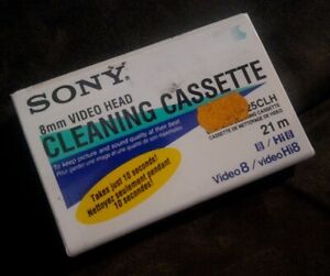 Sony V8-25CLH, kaseta czyszcząca, wideo 8/ wideo Hi8 