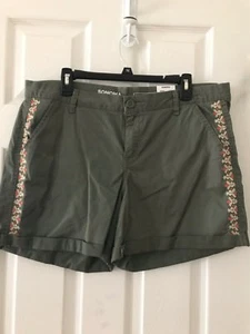 Pantalones cortos para mujer Sonoma Good for Life, nuevos con etiquetas, varios colores: MST, gris, borgoña - Imagen 1 de 14