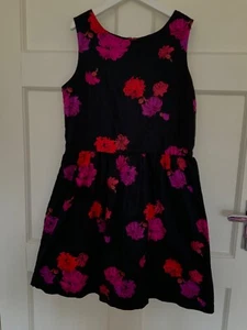 GAP LINED DRESS 10 - 12 years 100% Cotton Floral - Picture 1 of 2